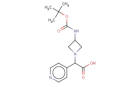 (3-BOC-AMINO-AZETIDIN-1-YL)-PYRIDIN-4-YL-ACETIC ACID